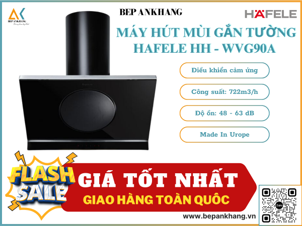 MÁY HÚT MÙI GẮN TƯỜNG HAFELE HH - WVG90A  535.82.203